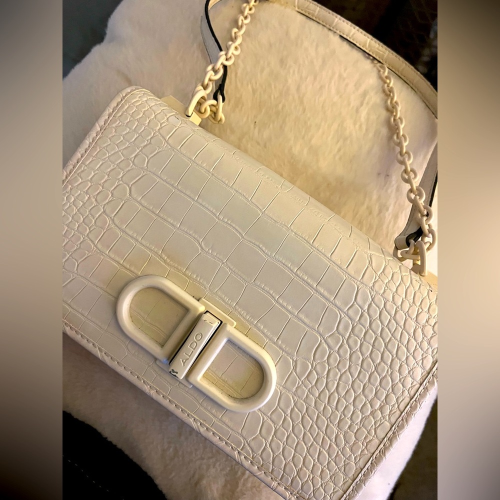 White Aldo bag